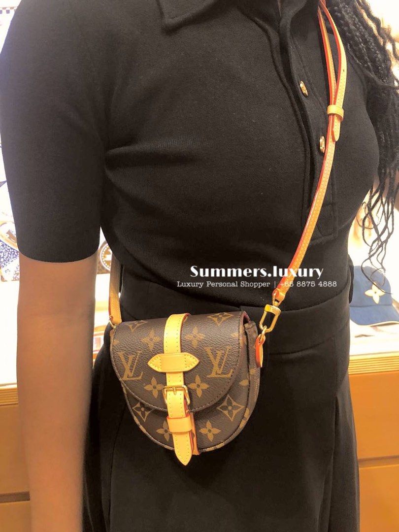 Louis Vuitton Monogram Canvas Micro Chantilly Handbag with Gold Color –  EliteLaza