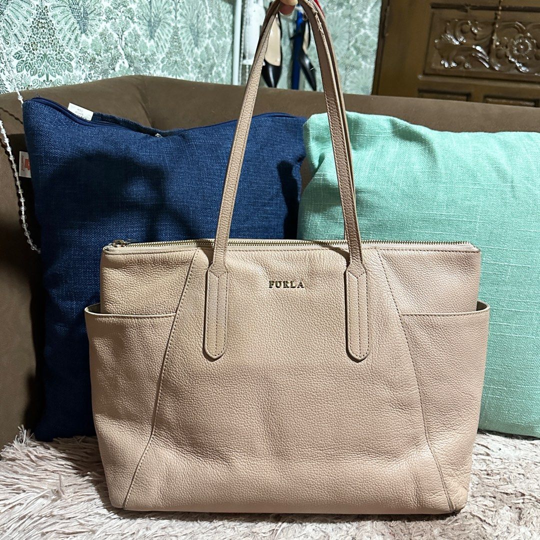 Furla Tote Bag, Luxury, Bags & Wallets on Carousell