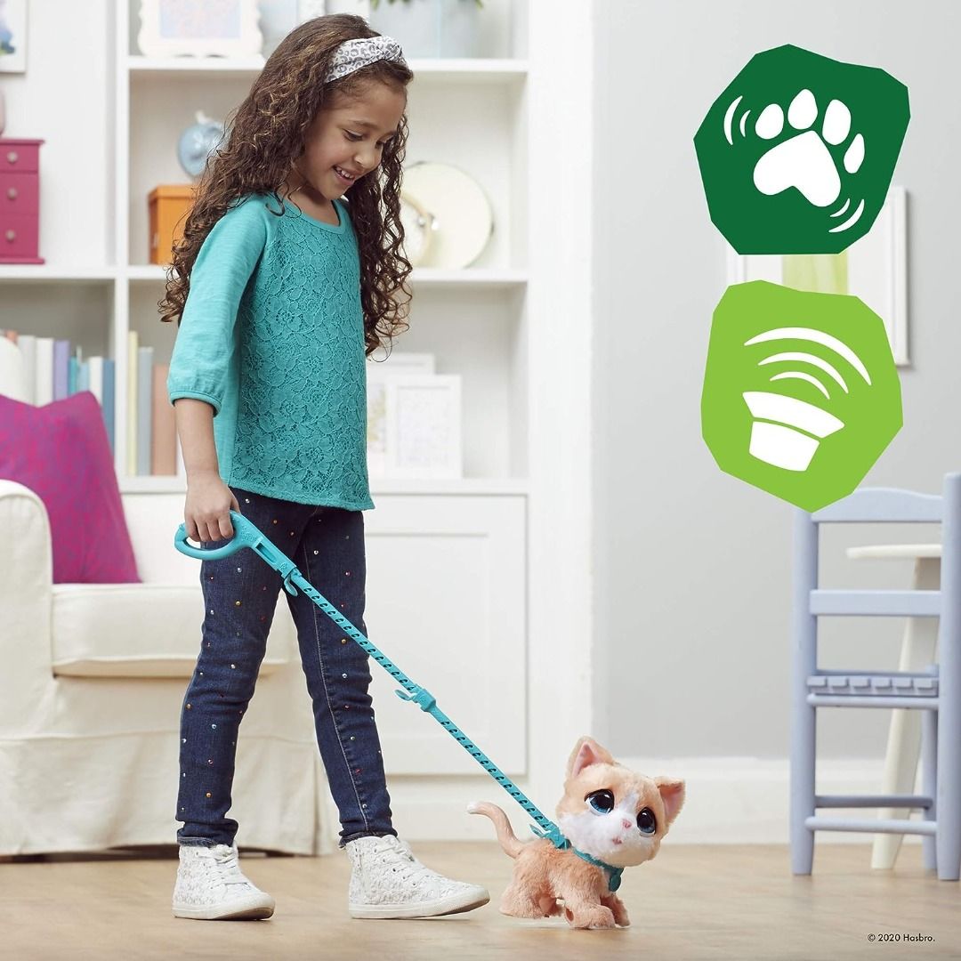 READY STOCK Furreal Friends Walkalots Big Wags Interactive Kitty Toy Hobbies Toys Toys Games on Carousell