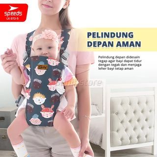 Gendongan Bayi 4 Posisi Calary New