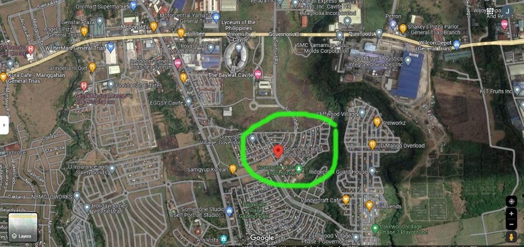 General Trias Cavite house and lot at Governors Hill Subdivision P4.8