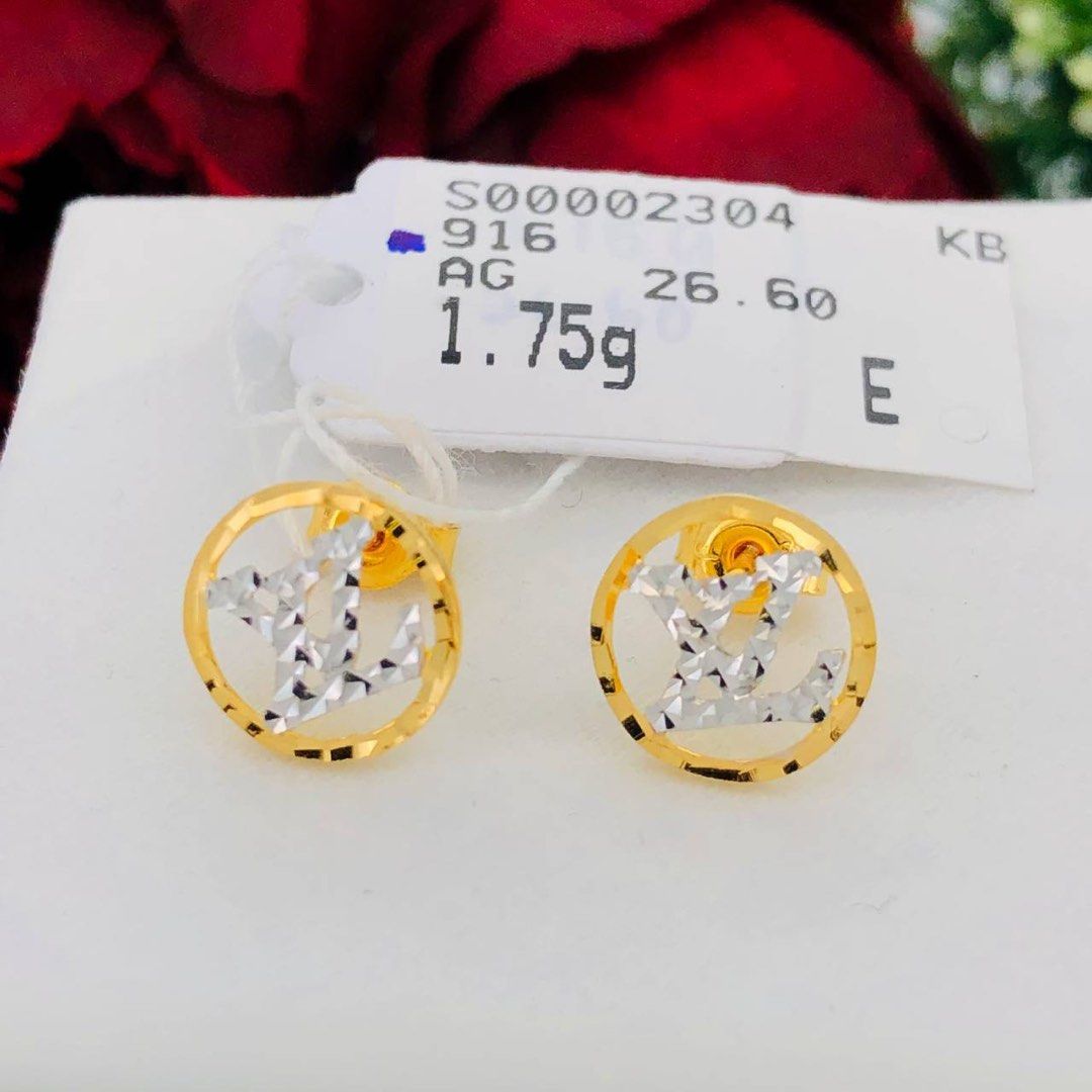 Gold earring for girl clearance price