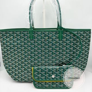 AUTHENTIC Goyard St. Louis Tote Green GM bag – St. John's Institute (Hua  Ming)