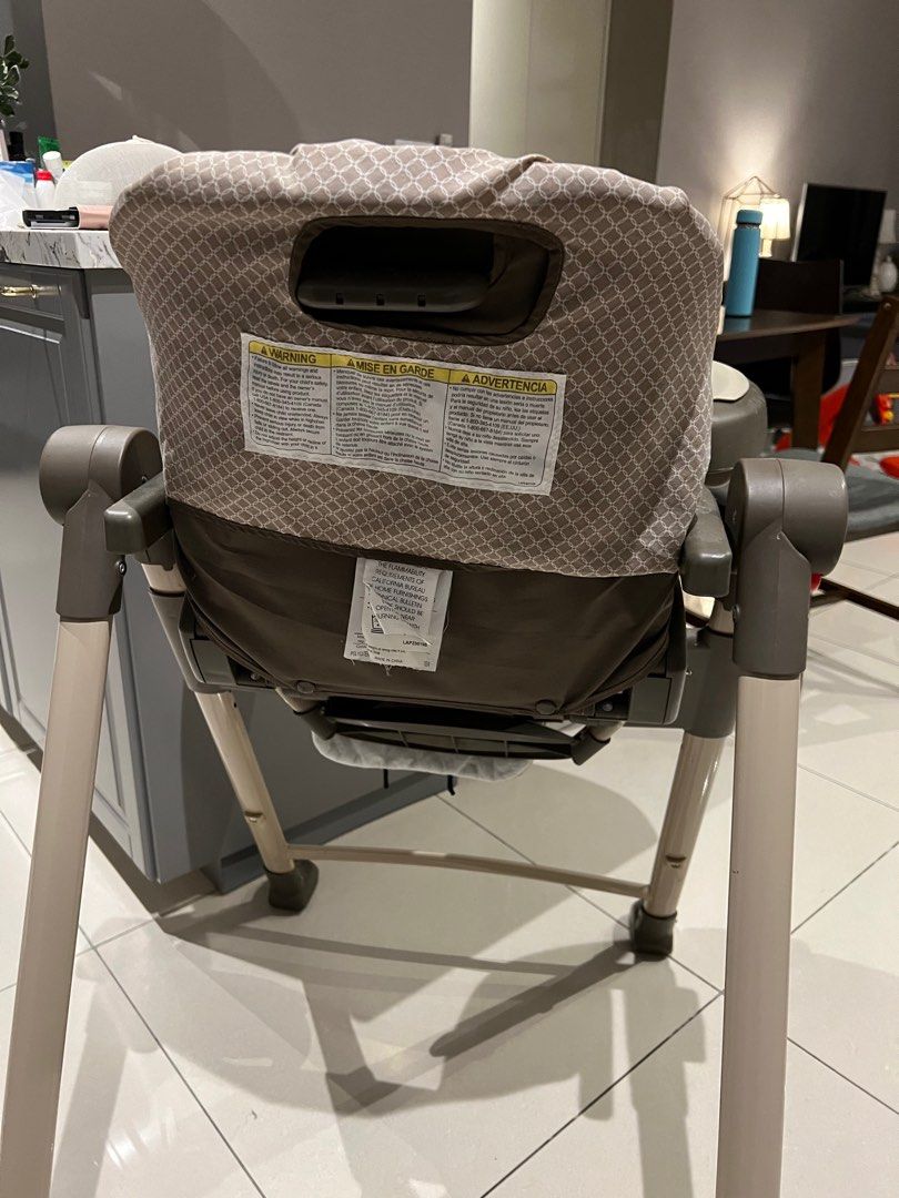 GRACO Foldable High Chair Babies Kids Nursing Feeding Baby