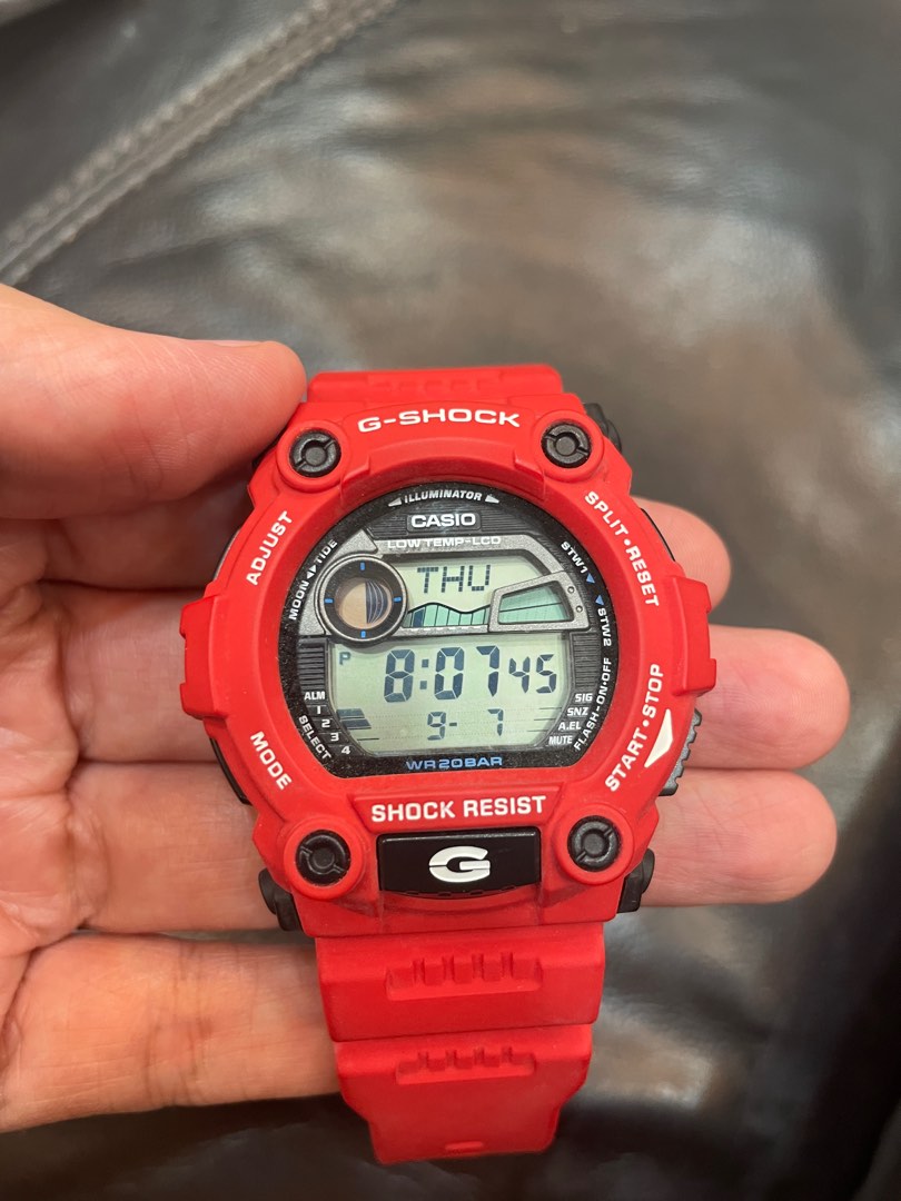 G shock deals mat moto merah