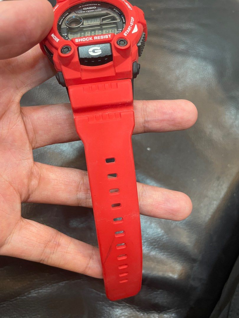 G SHOCK MAT MOTO MERAH G 7900A