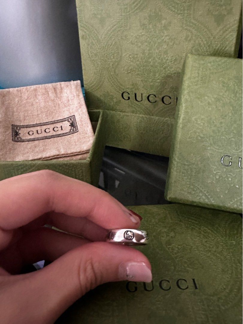 Gucci blind for outlet love ring gold