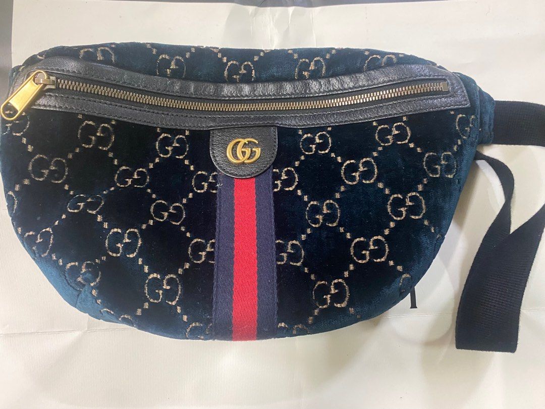 Gucci velvet 2025 bum bag