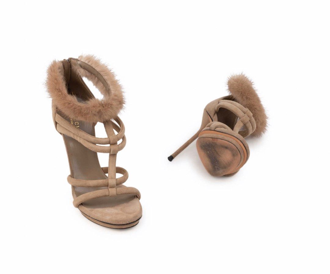 Gucci mink shoes sales