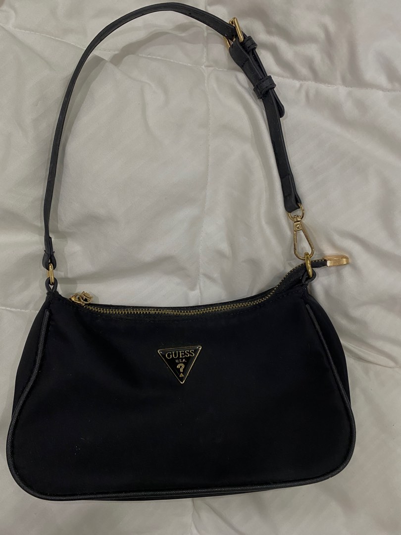 Guess Little Bay Baguette Shoulder Bag Women s Fashion Bags
