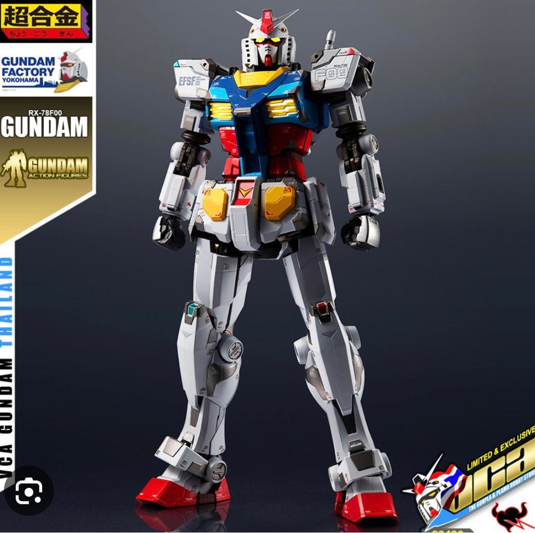 Gundam Factory Yokohama RX-78F00 (超合金，啡盒未開封, 興趣及遊戲