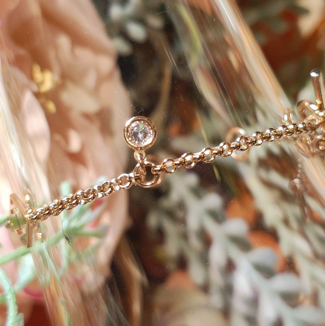 Hermes Gambade Bracelet Rose Gold