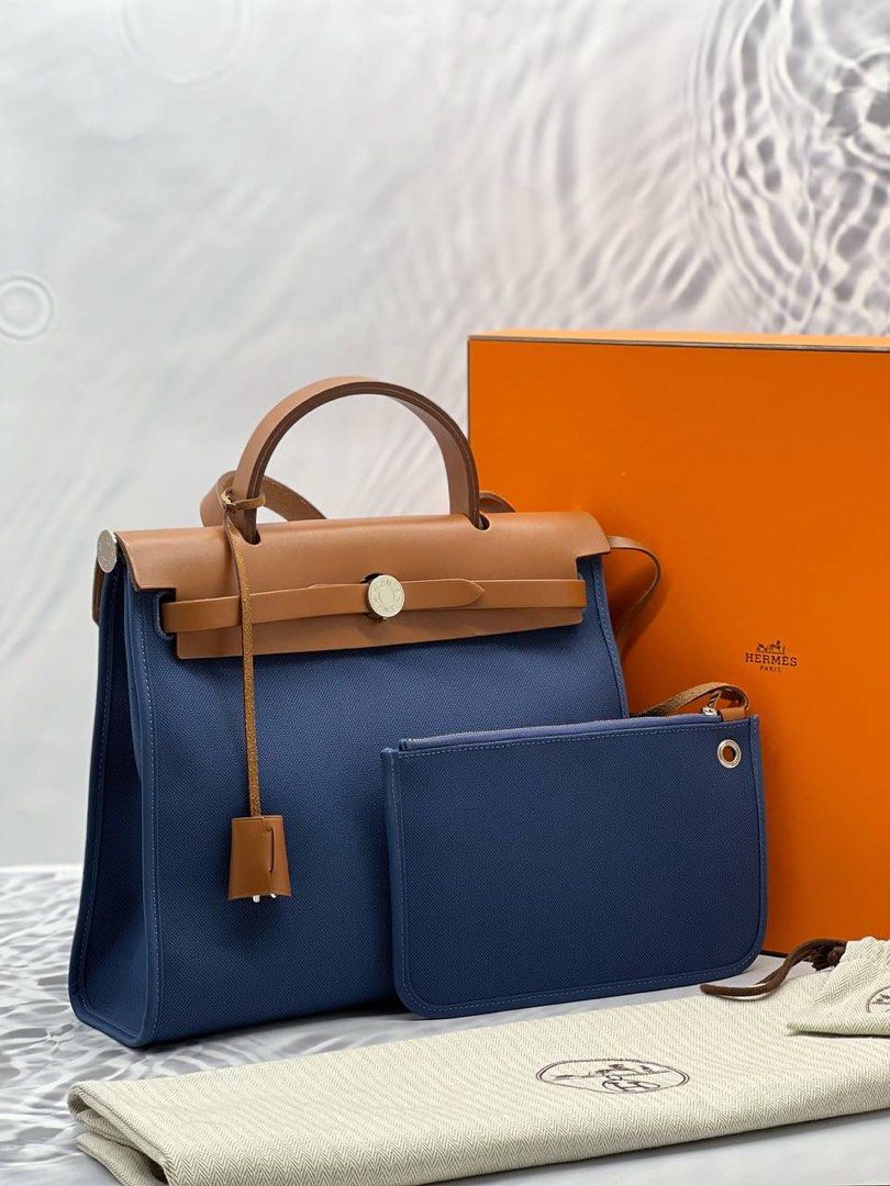 Hermès Kelly 28 Togo Bleu de France