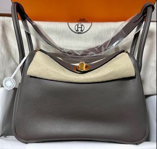 🆕 AUTHENTIC HERMES LINDY 34 FEU PHW, Luxury, Bags & Wallets on Carousell