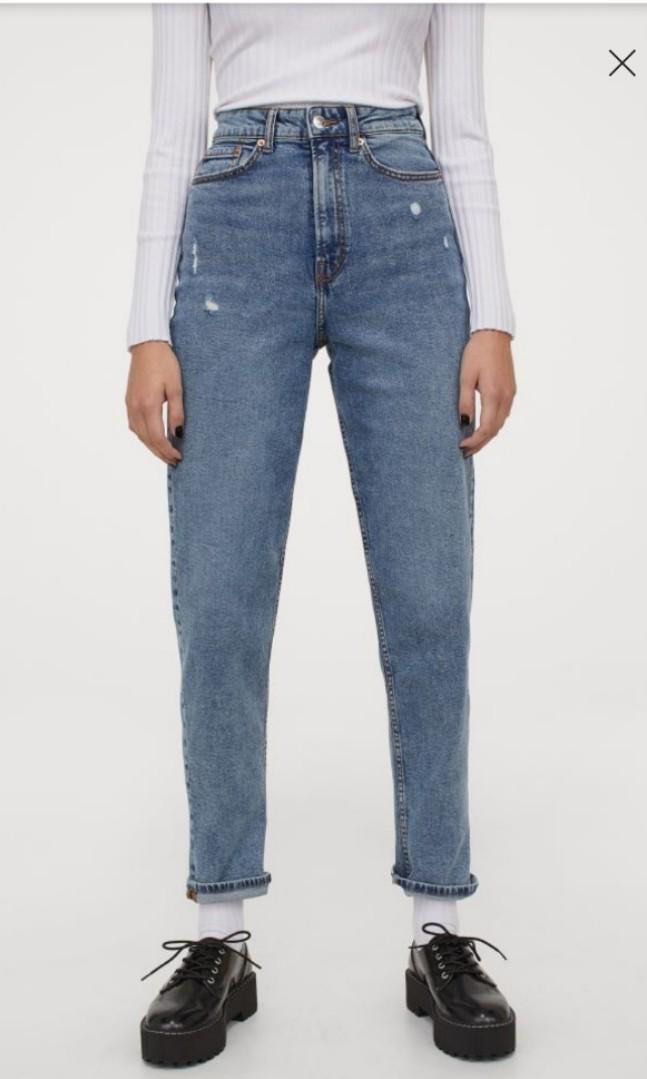 h&m mom jeans