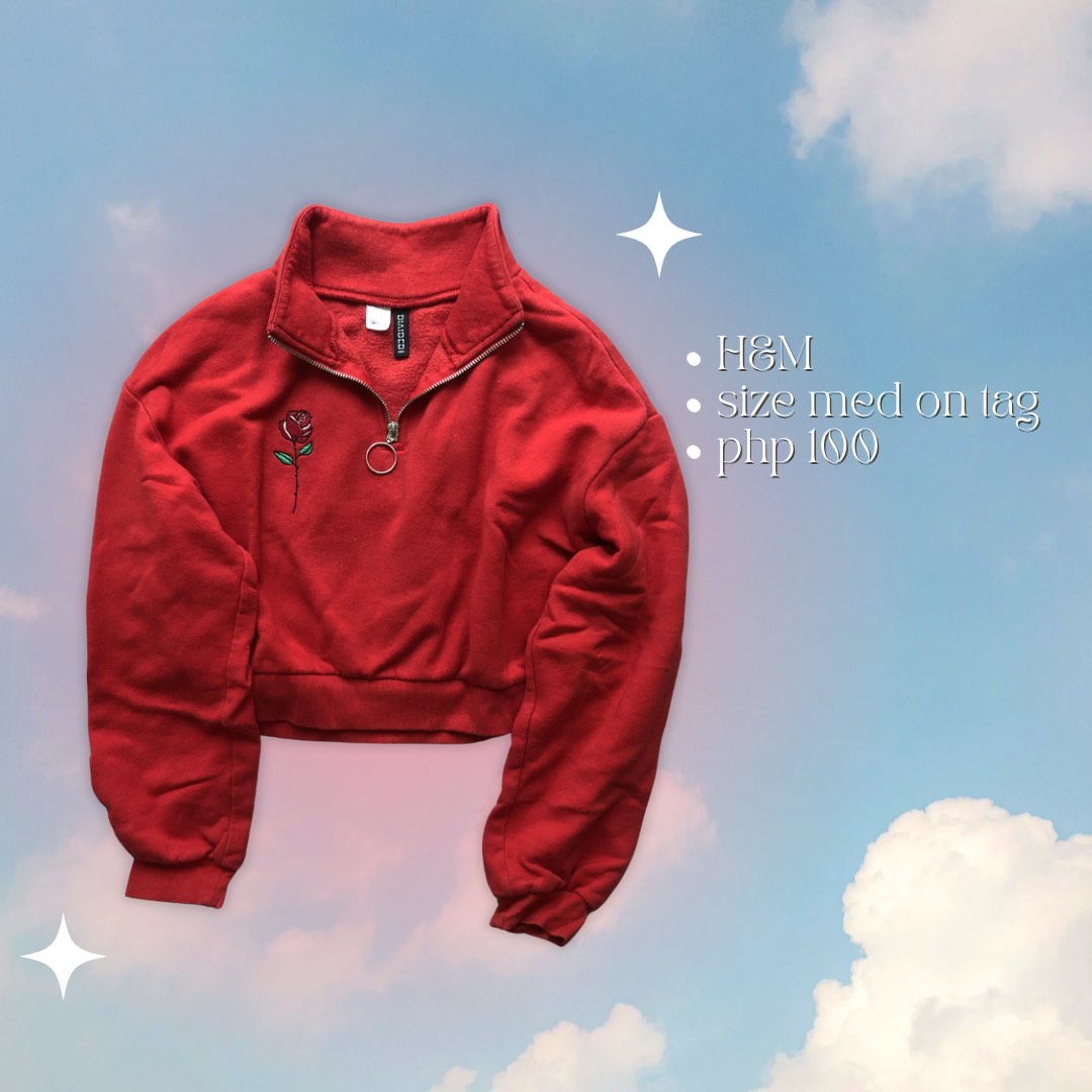 H and m cropped sweater hot sale