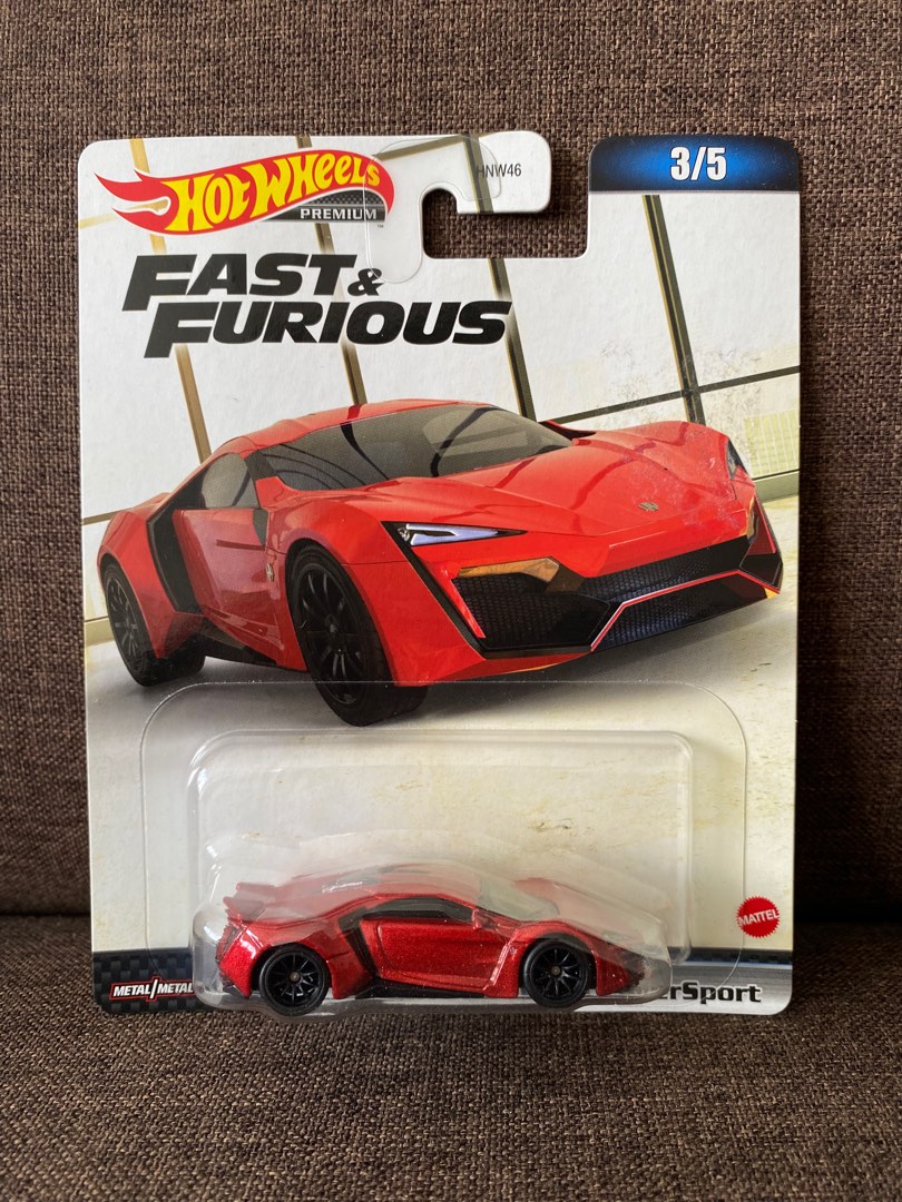 Hot Wheels Fast & Furious Premium Series, Lykan Hypersport – Mattel  Creations