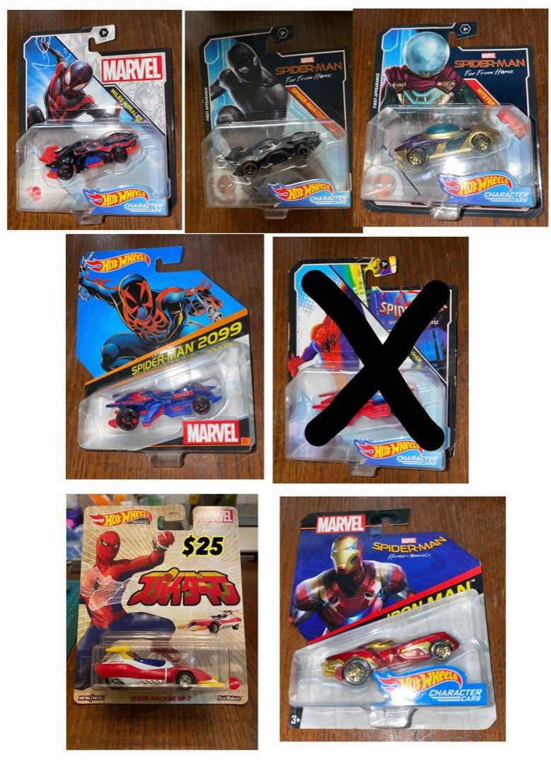 Hot wheels top miles morales