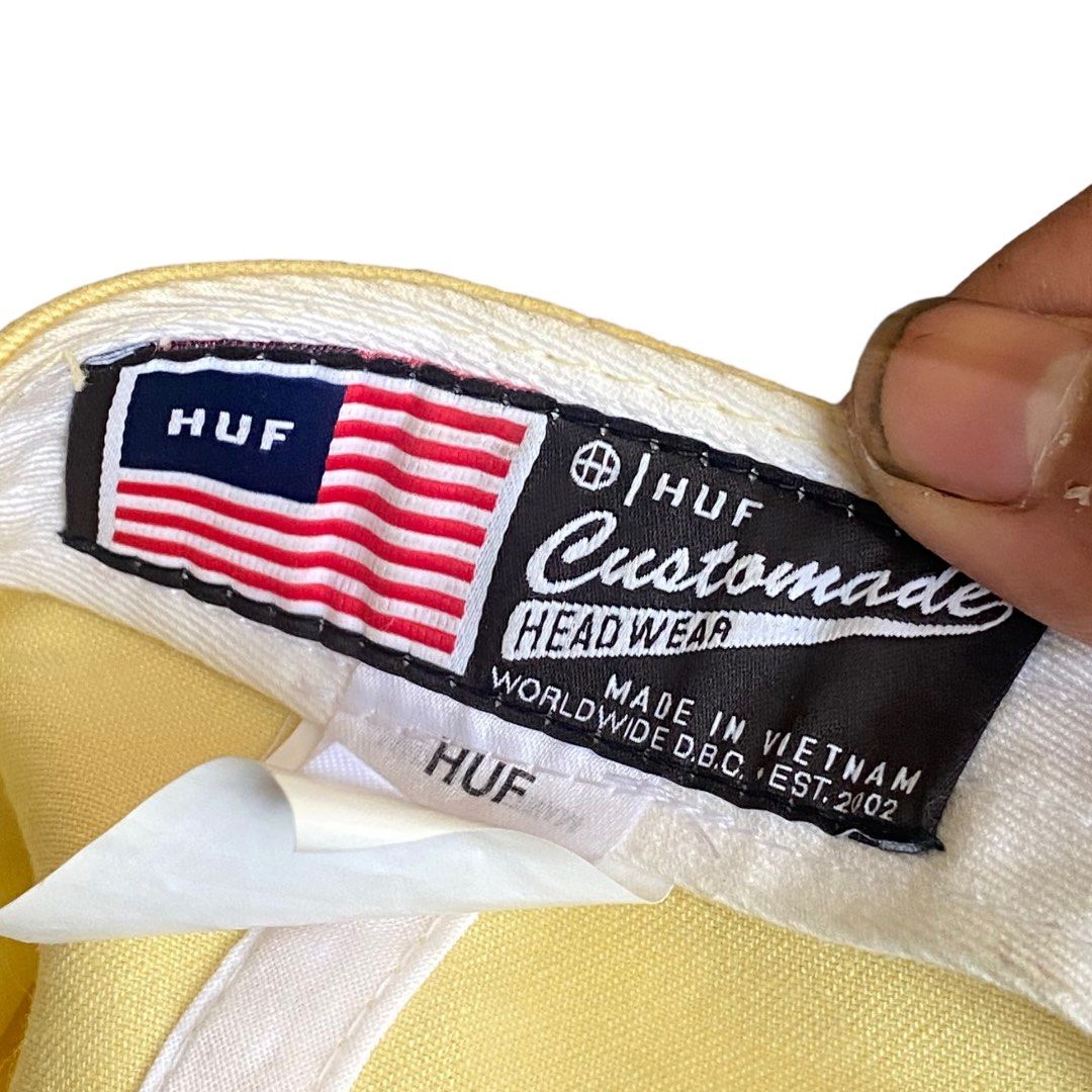 Huf stereo custom made headwear