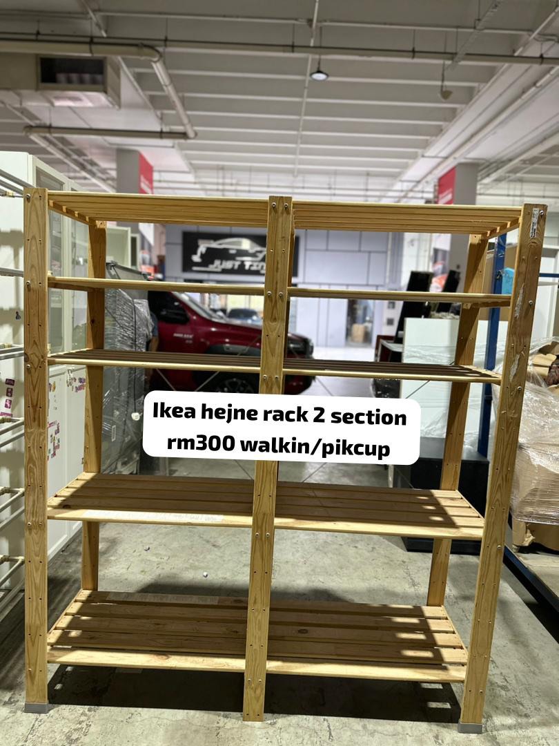 Ikea hejne rack 2section