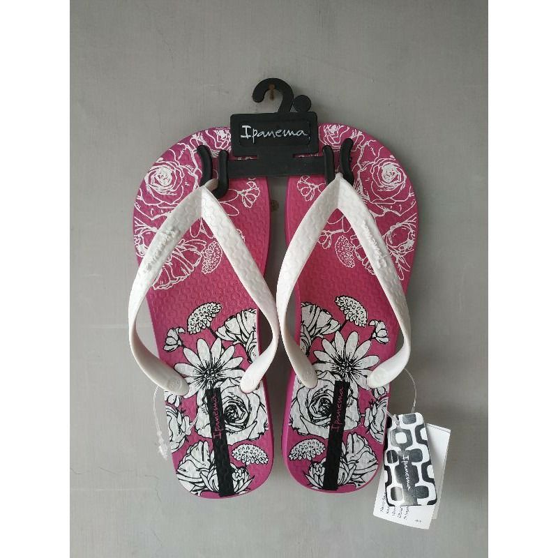 IPANEMA. Ladies Flip Flop Sandal Wanita Ukuran 37 Lucu Fesyen