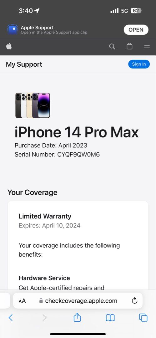iPhone 14 Pro Max - Apple Support