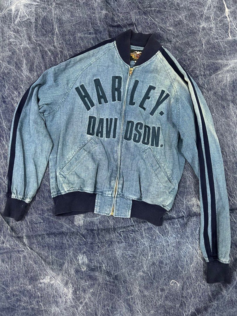 Jaket jeans outlet harley davidson