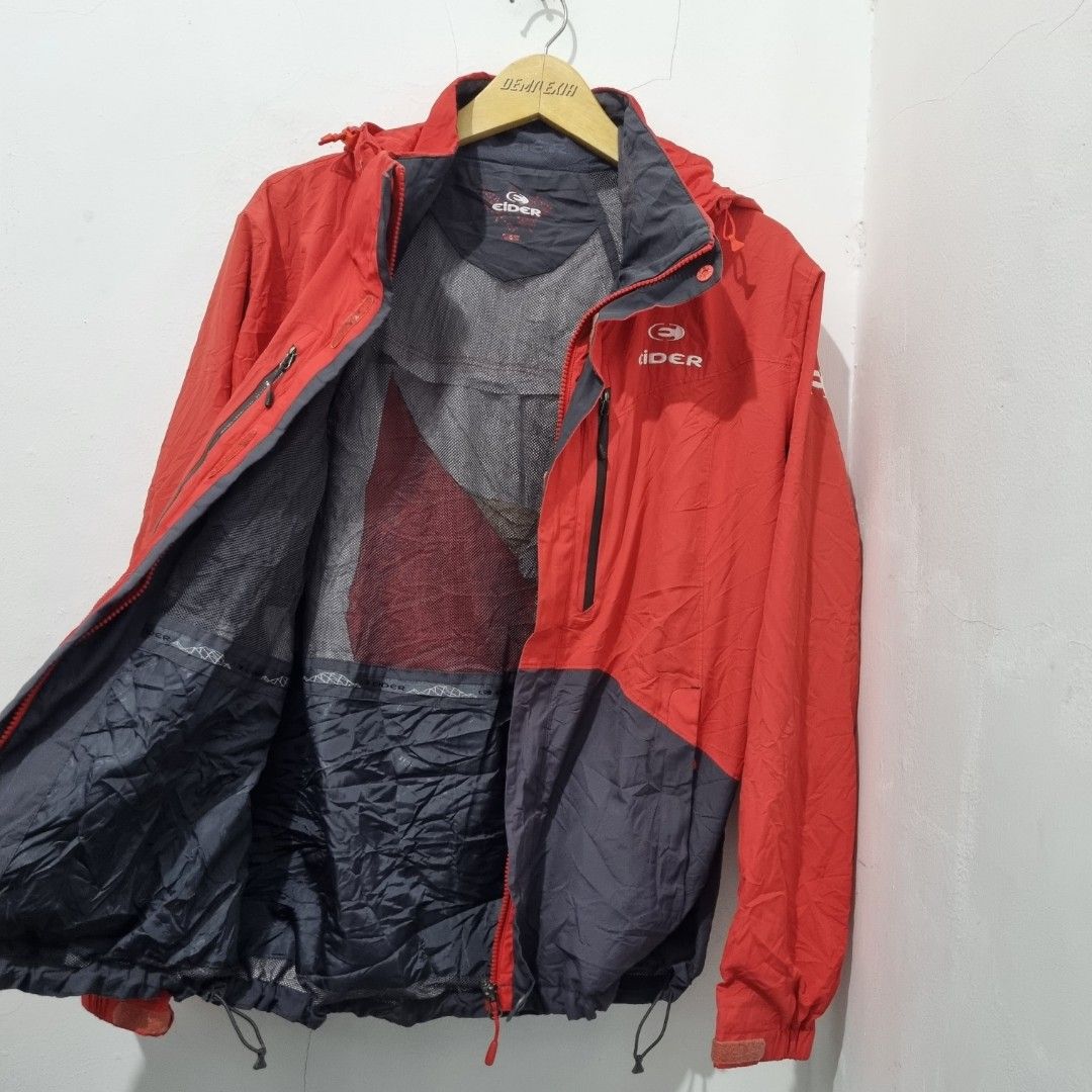 Jacket Outdoor Eider Defender Red Black Size L