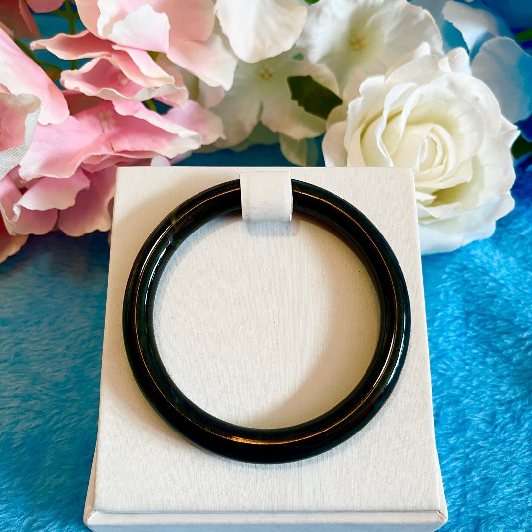 Green Jadeite Bangle 55.5mm Women s Fashion