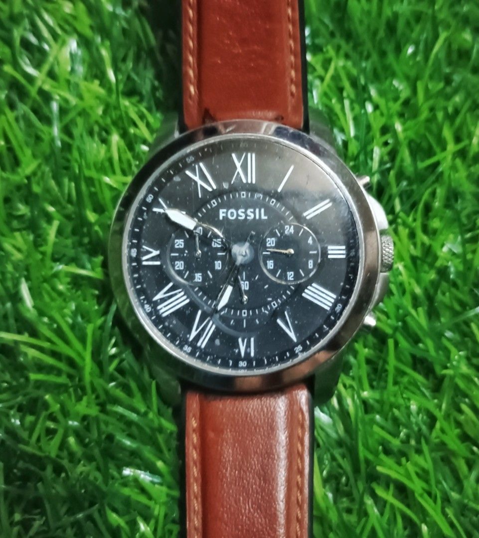 Harga jam outlet fossil grant chronograph