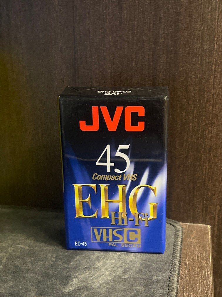 Lot De 2 Cassettes VHS Sony EC 45 – C PAL Secam – Neuves Sous Blister