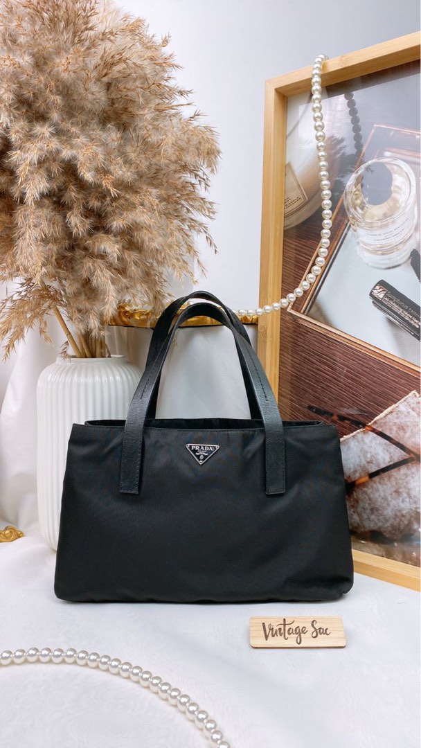 Nylon small 2025 tote