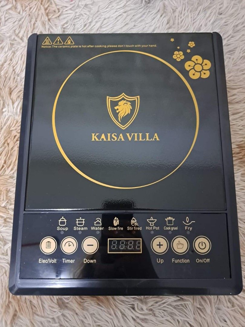 KAISAVILLA INDUCTION COOKER (Category: Ovens & Toasters) located in Quezon City. Submitted by fconnie15407950 (Listing ID 1253405111, Image 2). Description: .