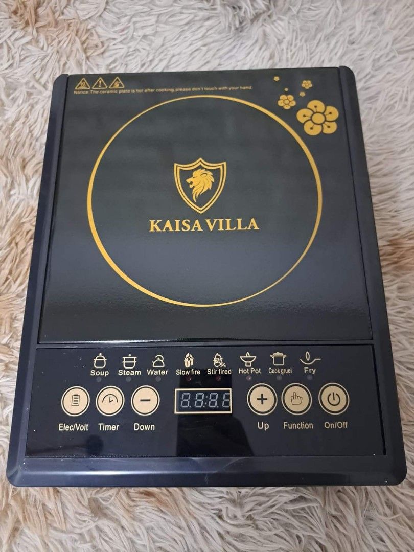KAISAVILLA INDUCTION COOKER (Category: Ovens & Toasters) located in Quezon City. Submitted by fconnie15407950 (Listing ID 1253405111, Image 1). Description: .