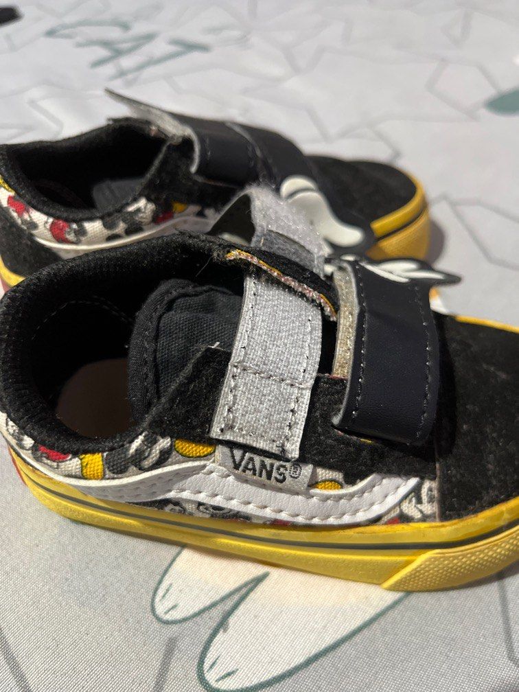 Mickey mouse sales velcro vans
