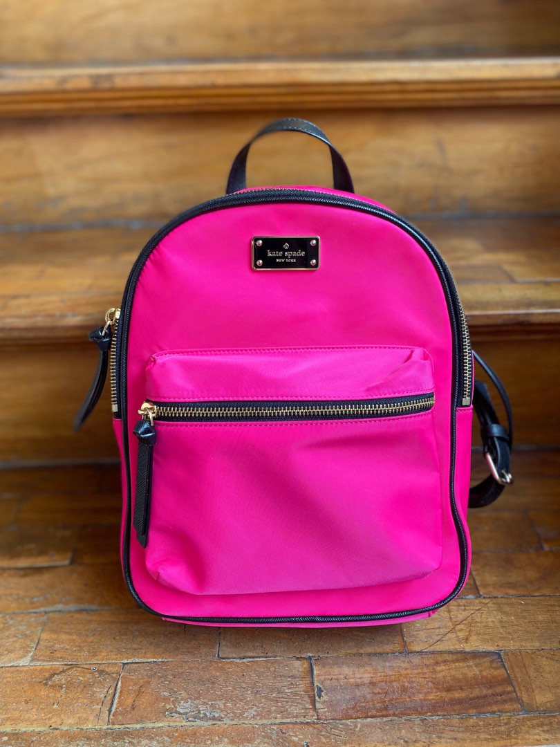 Kate spade sales neon backpack