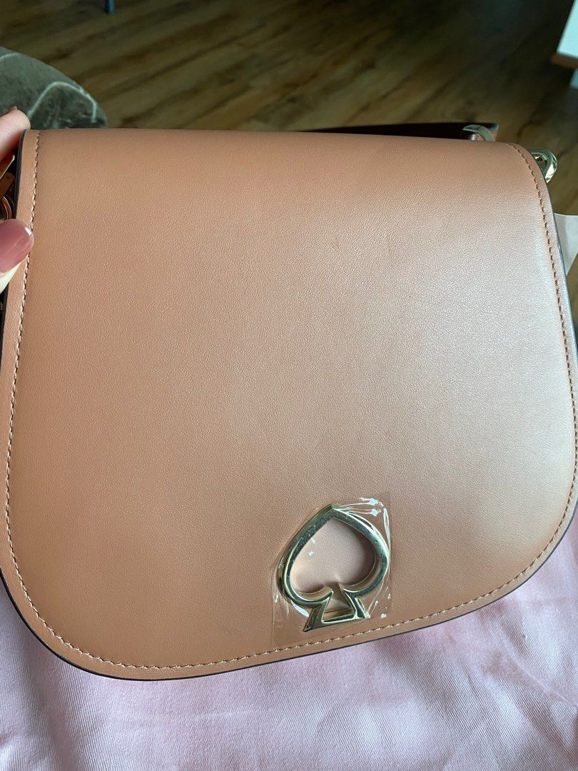 Kate Spade Suzy Large Saddle Bag, Women's Fashion, Bags & Wallets