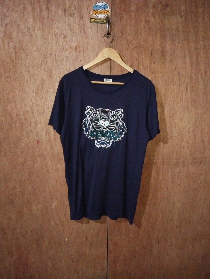Kenzo Paris Tiger Shirt Luxury Apparel on Carousell