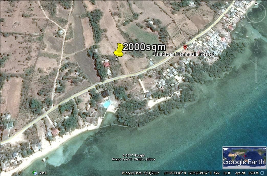 KFC FOR SALE 2,000 sqm Residential Lot in Calatagan, Batangas