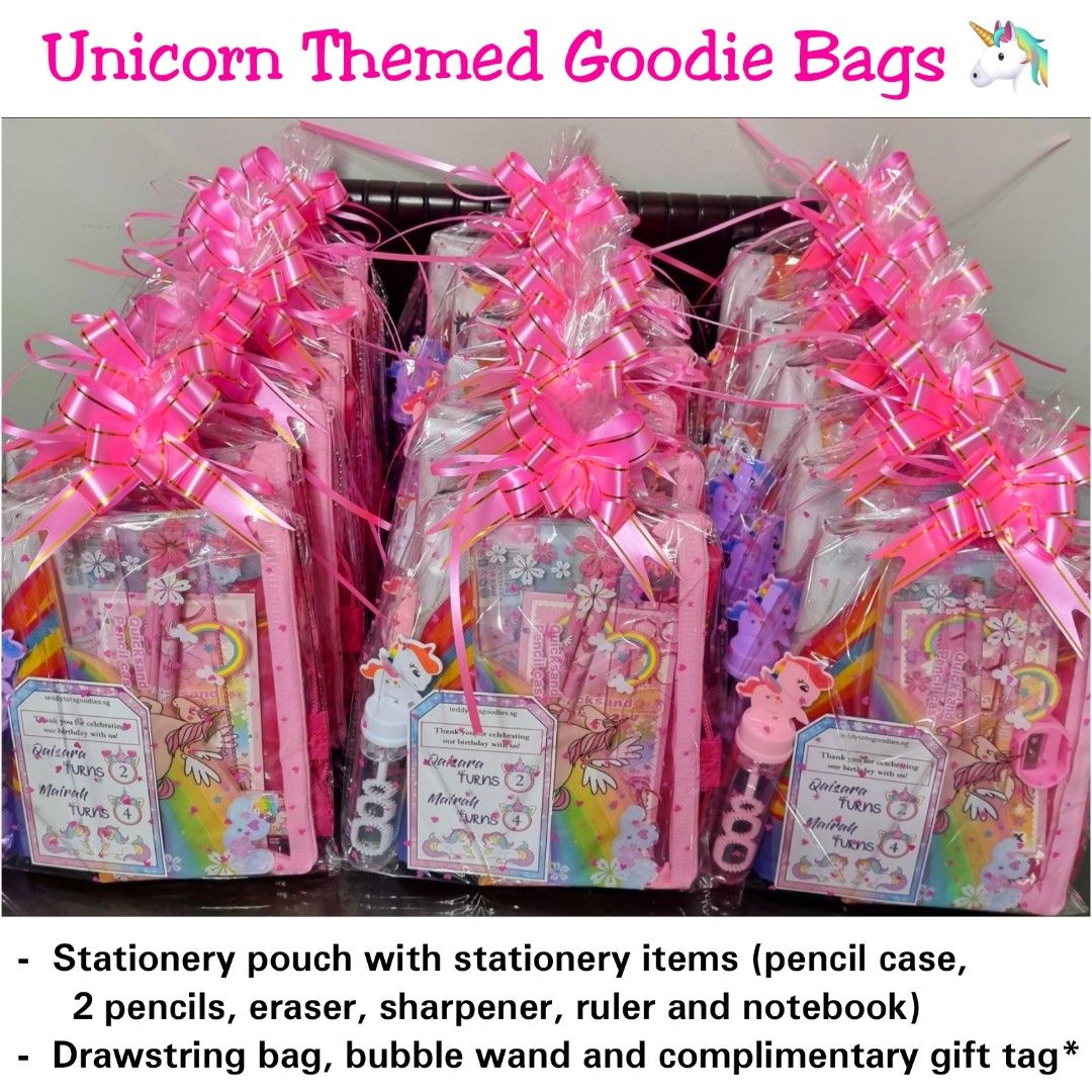 Goody Bag Birthday Party Favors For 12 Year Olds Goodie Bag Ideas