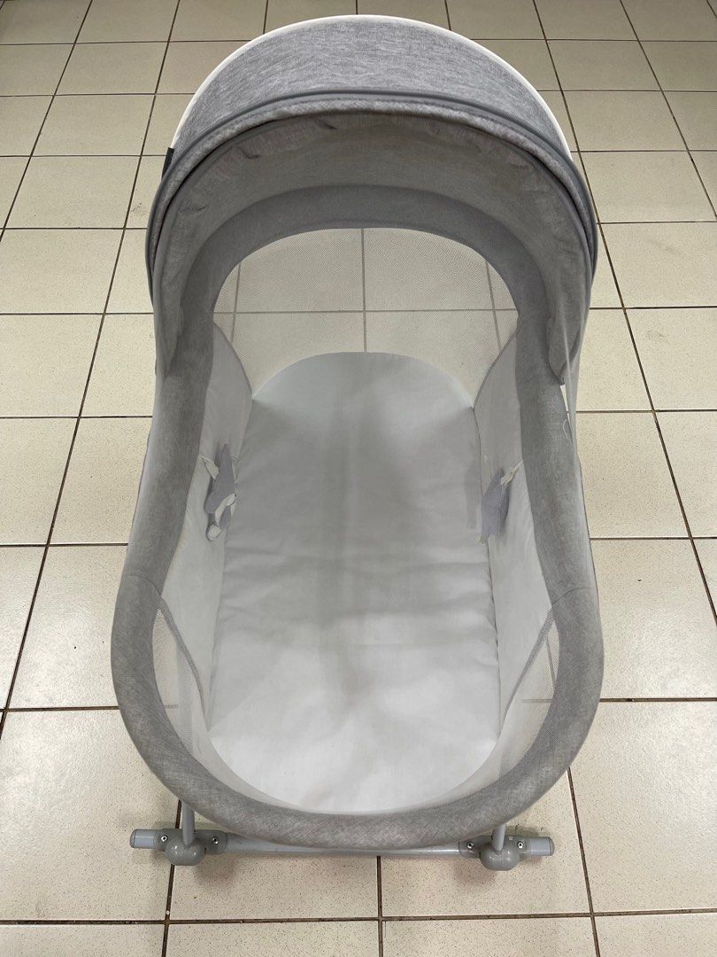 Kinderkraft. Crib (Category: Other Babies Going Out Needs) located in Quezon City. Submitted by designerlifeph (Listing ID 1253386517, Image 3). Description: No issue, Need cleaning. No box .