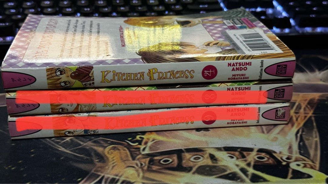 Kitchen Princess manga vol 4 (Category: Comics & Manga) located in Mabalacat. Submitted by mushquishylife (Listing ID 1234059401, Image 2). Description: I give up collecting this title. Please manage your expectation. This book may have flaws such as yellow pages, crease, spine bump, dents, etc. I can provide more pics. There’s a sticker at the back of the volume inside. It’s a bonus official sticker I got from volume 8. (See pics) Mop gcash.