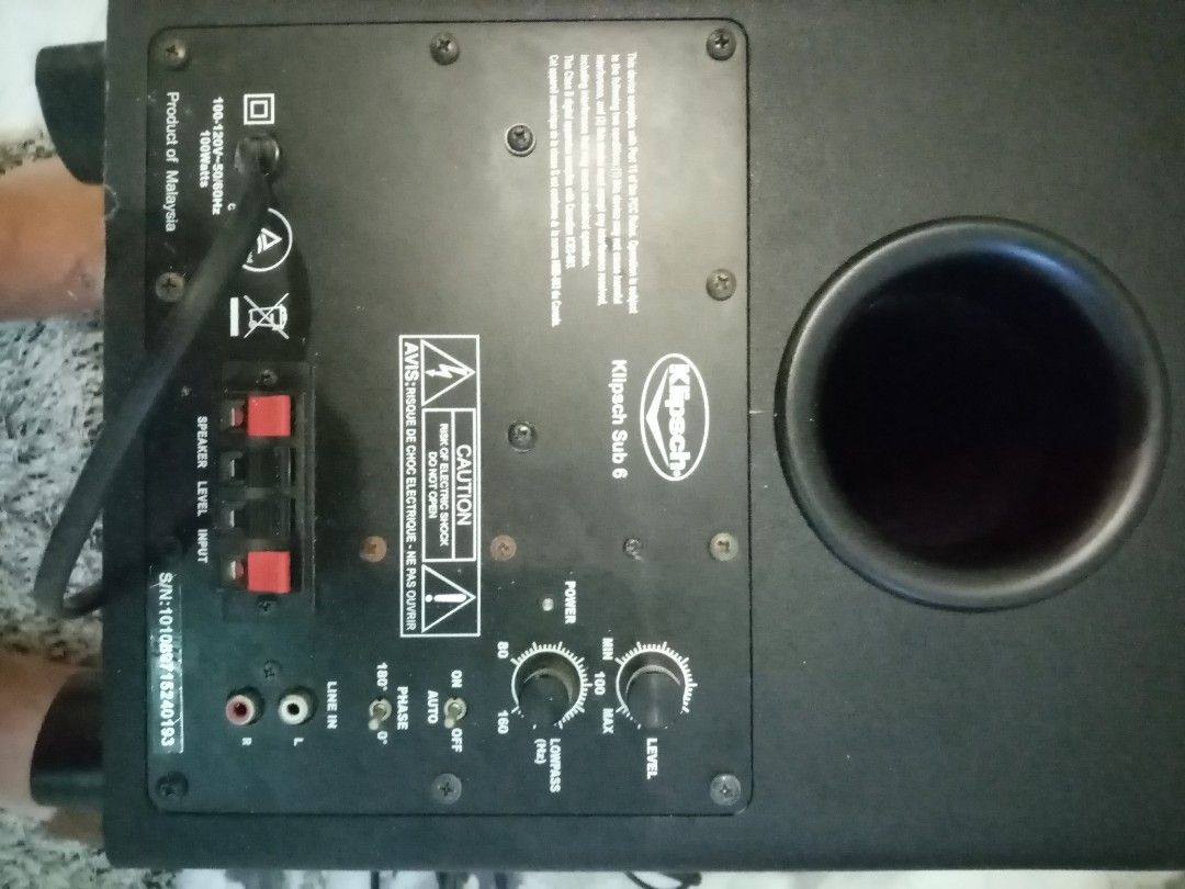 klipsch HD 500 or swap. offer lang sa e swap 15k neg, Audio, Soundbars