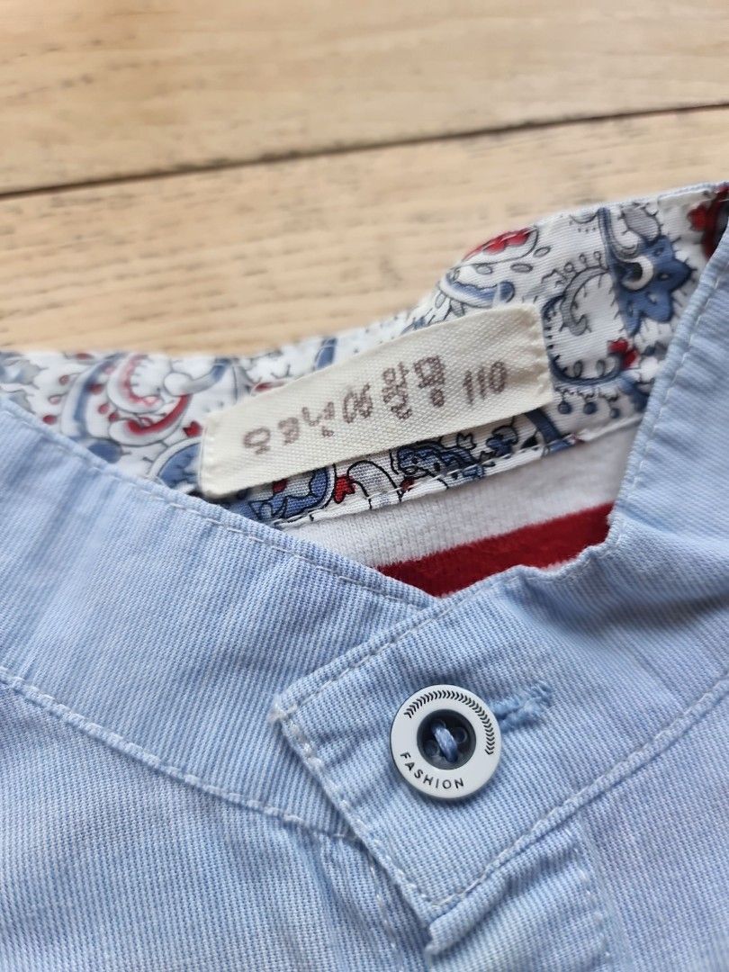 KOREAN top mix bahan + pattern, Bayi & Anak, Baju Anak Laki-laki, 4 ...