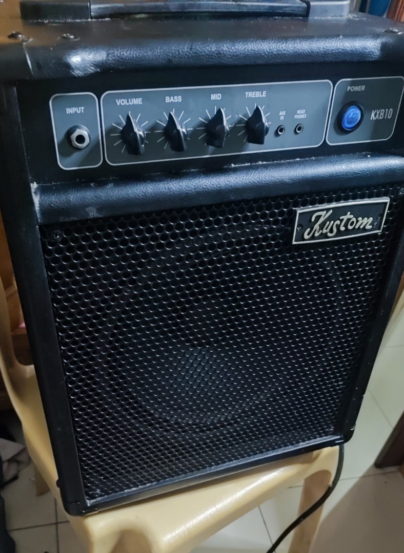 Kustom Bass Amplifier KXB10, Hobbies & Toys, Music & Media, Musical