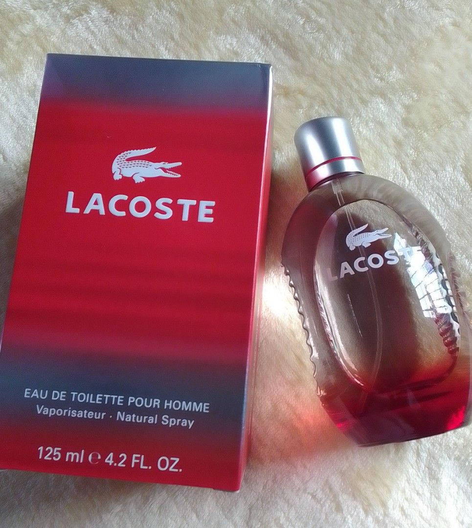 Lacoste red outlet edt 125ml
