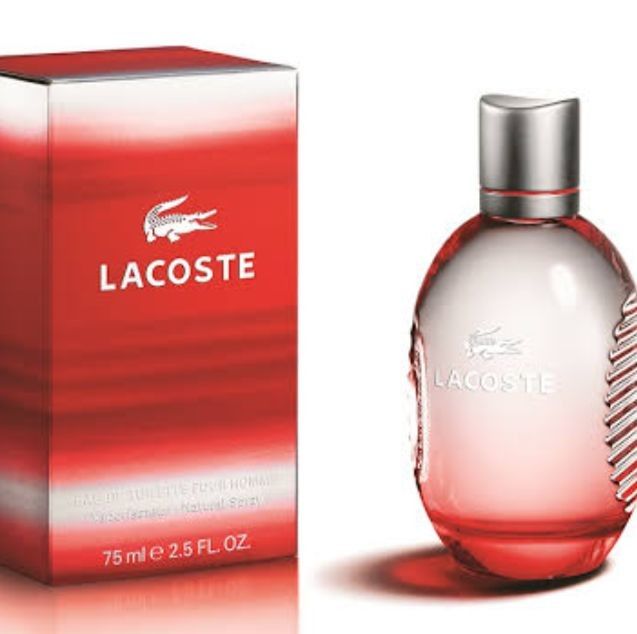 Lacoste red pour store homme