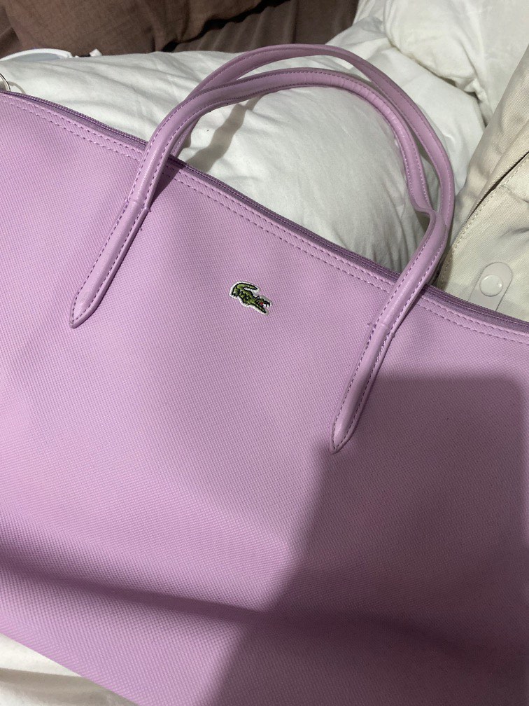 Lacoste deals purple bag