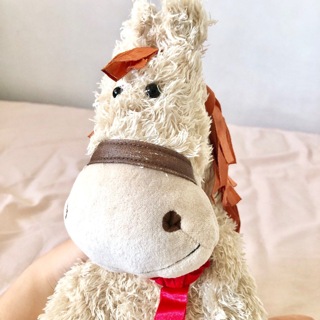 Large Jellycat Bunglie Junglie Horse, Hobbies & Toys, Toys & Games on