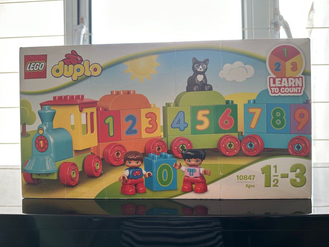 My first number train online